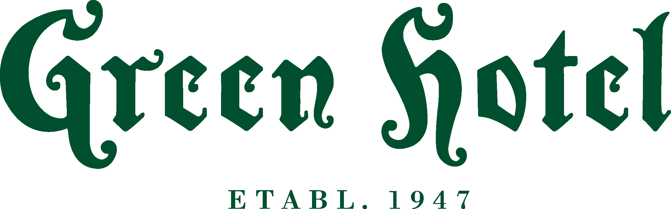Green Hotel original logo